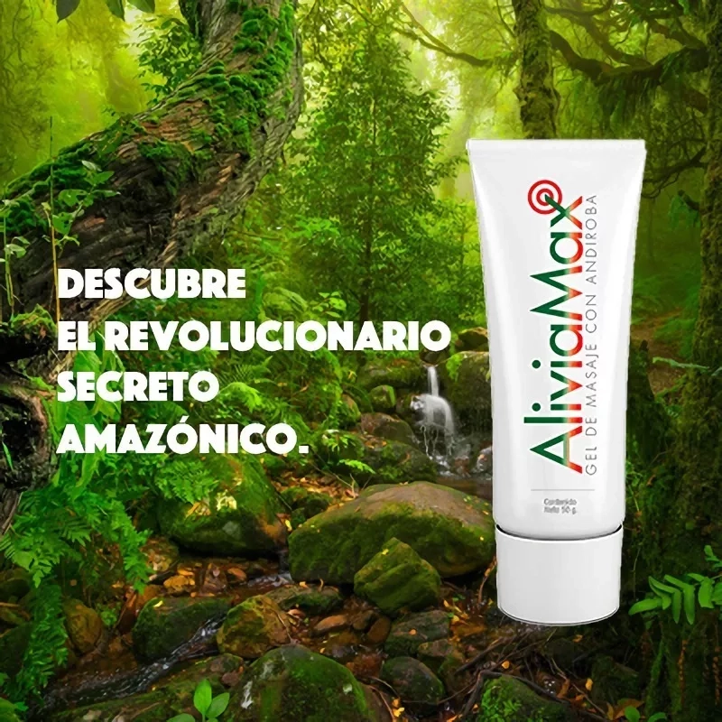 GEL MASAJE CUERPO SWISS NATURE LABS 4 FRASCOS ALIVIAMAX CON ANDIROBA 2 MESES - 4