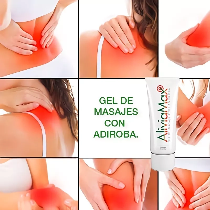 GEL MASAJE CUERPO SWISS NATURE LABS 4 FRASCOS ALIVIAMAX CON ANDIROBA 2 MESES - 9