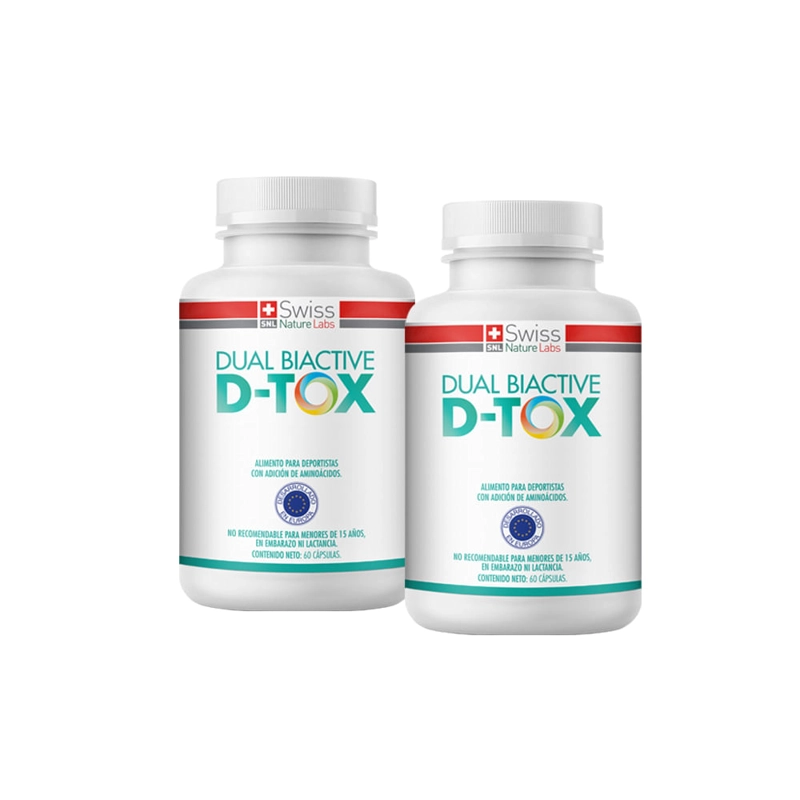 SUPLEMENTO ALIMENTICIO SWISS NATURE LABS DUAL BIACTIVE D-TOX 2 MESES CAPSULAS BLANDAS - 1