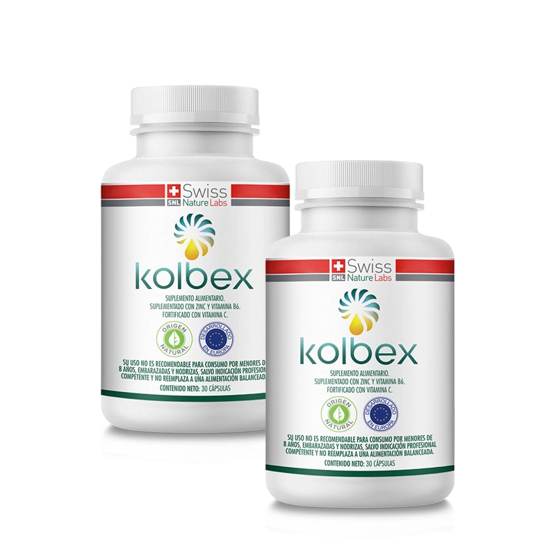 SUPLEMENTO SWISS NATURE LABS KOLBEX PROTEINA CARACOL 2 MESES CAPSULAS BLANDAS - 1