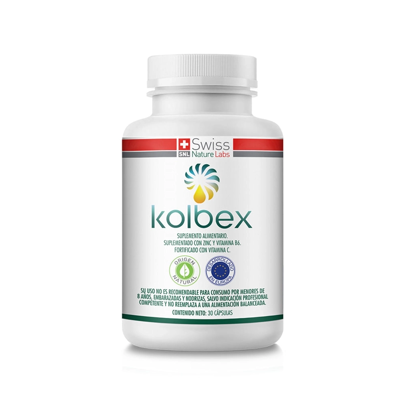 SUPLEMENTO SWISS NATURE LABS KOLBEX PROTEINA CARACOL 1 MES CAPSULAS BLANDAS - 1