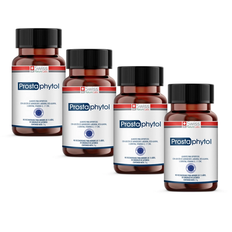 SUPLEMENTO SWISS NATURE LABS PROSTAPHYTOL SALUD PROSTATA 4 MESES CAPSULAS BLANDAS - 1