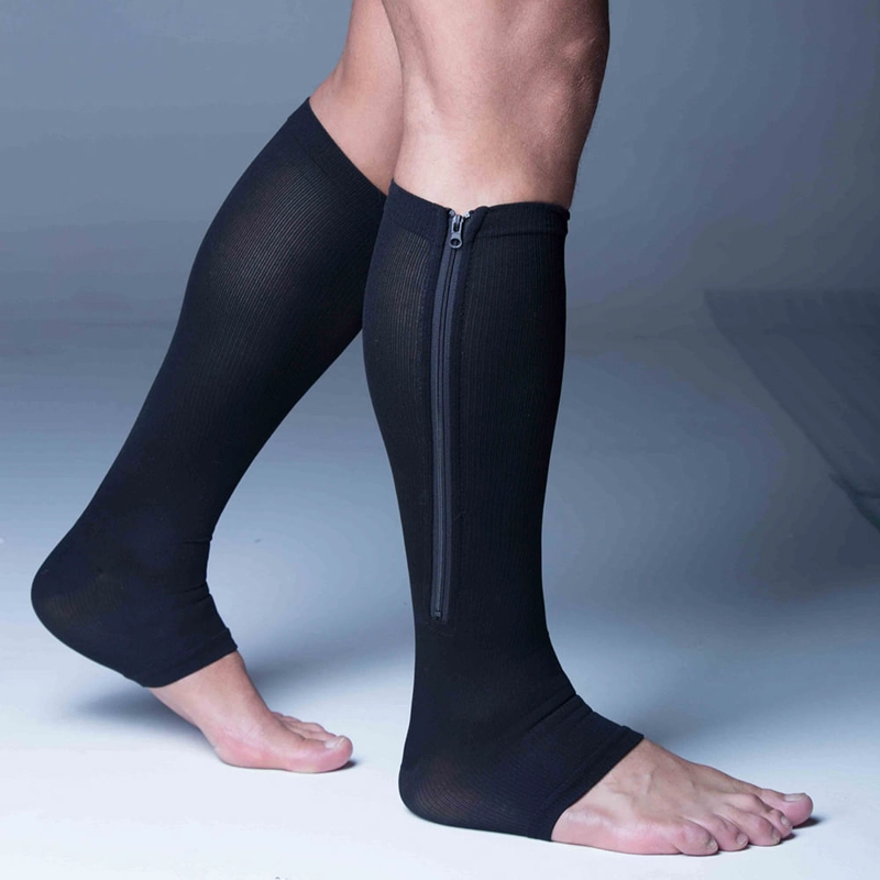 MEDIAS COMPRESORAS SWISS NATURE LABS VITAL SOCKS 2 BEIGE + 1 NEGRO TALLA 2XL 3XL - 5