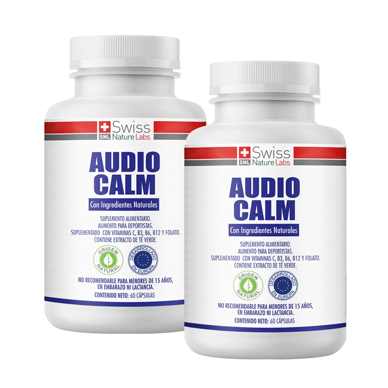 SUPLEMENTO ALIMENTICIO SWISS NATURE LABS AUDIO CALM DOS MESES - 1