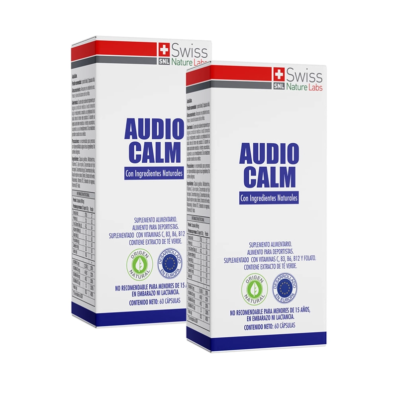 SUPLEMENTO ALIMENTICIO SWISS NATURE LABS AUDIO CALM DOS MESES - 2