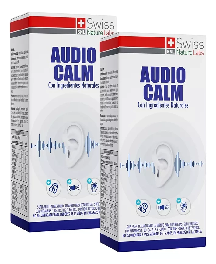 SUPLEMENTO ALIMENTICIO SWISS NATURE LABS AUDIO CALM DOS MESES - 9