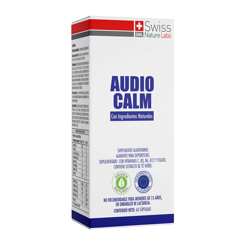 SUPLEMENTO ALIMENTICIO SWISS NATURE LABS AUDIO CALM UN MES - 2