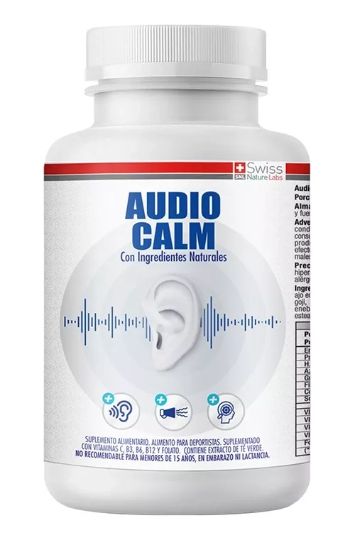 SUPLEMENTO ALIMENTICIO SWISS NATURE LABS AUDIO CALM UN MES - 9
