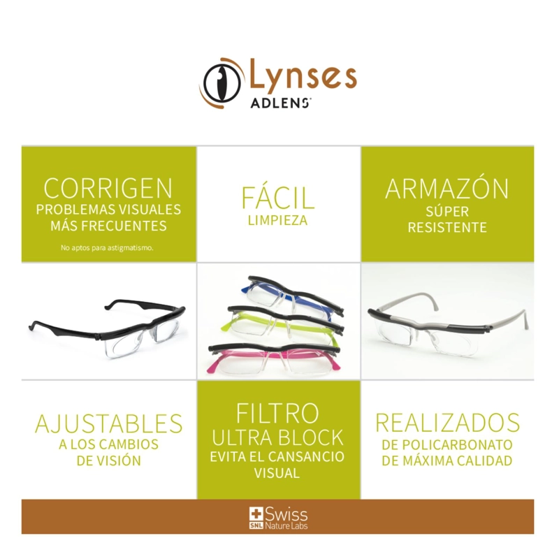 LYNSES SWISS NATURE LABS ADLENS 2 PARES - 7