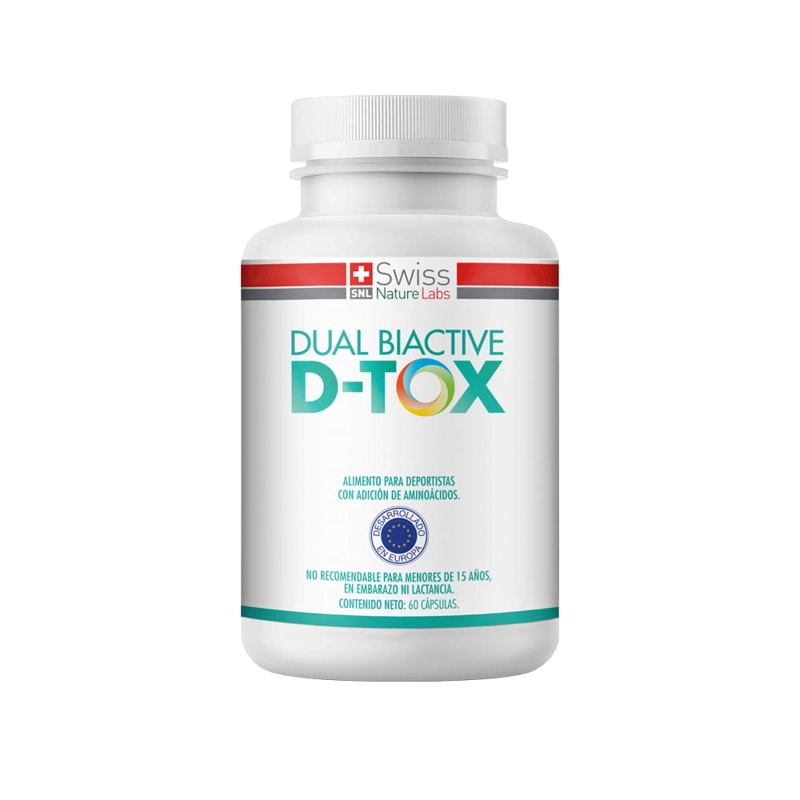 SUPLEMENTO ALIMENTICIO SWISS NATURE LABS DUAL BIACTIVE D-TOX UN MES - 1