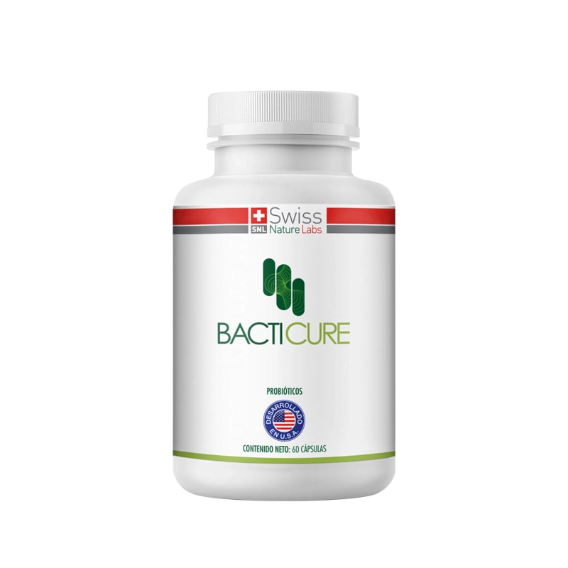 SUPLEMENTO ALIMENTICIO SWISS NATURE LABS BACTICURE - ESCUDO PROBIOTICO UN MES - 1
