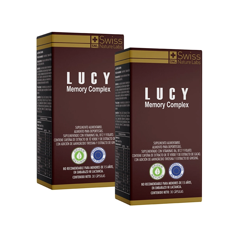 SUPLEMENTO ALIMENTICIO SWISS NATURE LABS LUCY MEMORY DOS MESES - 2
