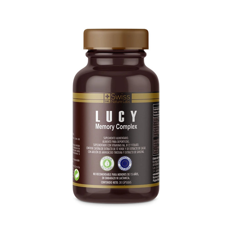 SUPLEMENTO ALIMENTICIO SWISS NATURE LABS LUCY MEMORY UN MES - 1