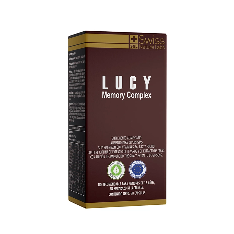 SUPLEMENTO ALIMENTICIO SWISS NATURE LABS LUCY MEMORY UN MES - 2