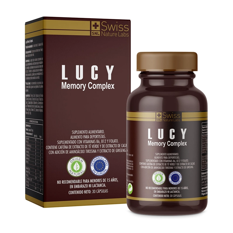 SUPLEMENTO ALIMENTICIO SWISS NATURE LABS LUCY MEMORY UN MES - 3
