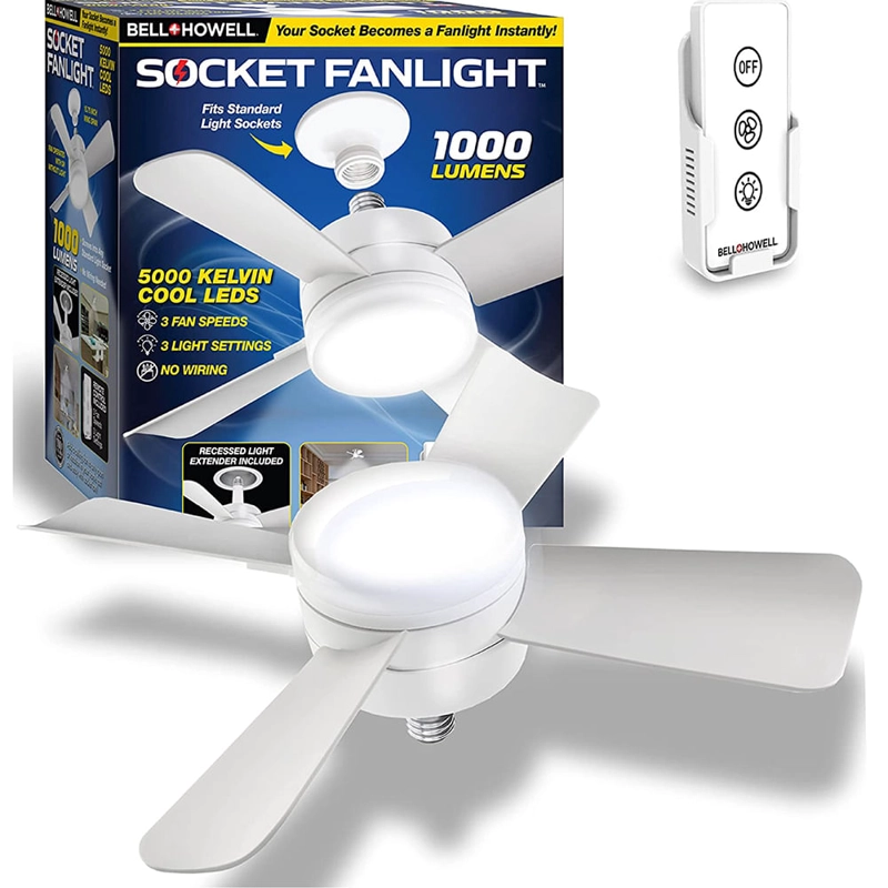 SOCKET SWISS NATURE LABS 29 WATTS FAN LIGHT UNITARIO - 3