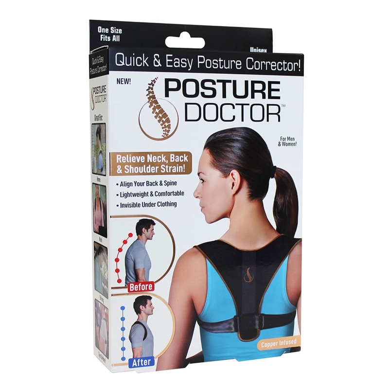 CORRECTOR POSTURA SWISS NATURE LABS POSTURE DOCTOR Y ESPALDA UNITARIO - 1