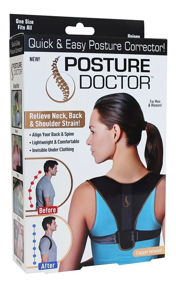 CORRECTOR POSTURA SWISS NATURE LABS POSTURE DOCTOR Y ESPALDA UNITARIO - 9