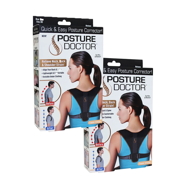 CORRECTOR POSTURA SWISS NATURE LABS POSTURE DOCTOR Y ESPALDA DOS UNIDADES - 1