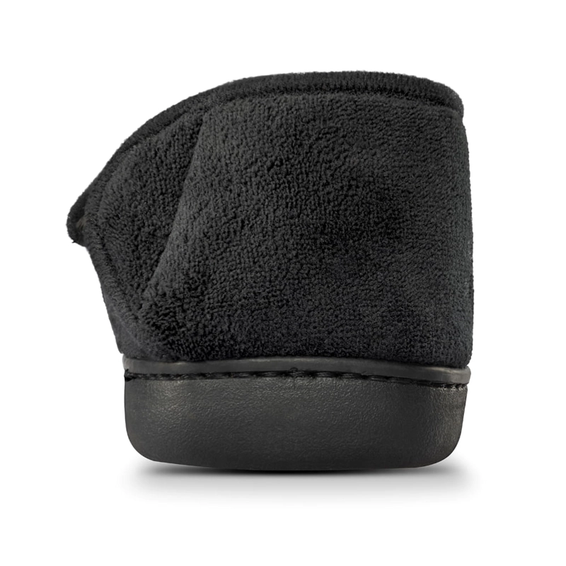 PANTUFLAS UNISEX SWISS NATURE LABS NEGRO COMFY WRAPS AJUSTABLES UNITARIA - 4