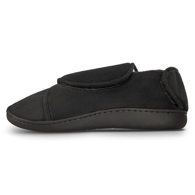 PANTUFLAS UNISEX SWISS NATURE LABS NEGRO COMFY WRAPS AJUSTABLES UNITARIA - 5