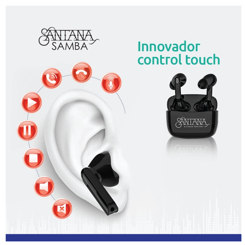 SANTANA MAMBO AURICULARES INALAMBRICOS CON BLUETOOTH - 2