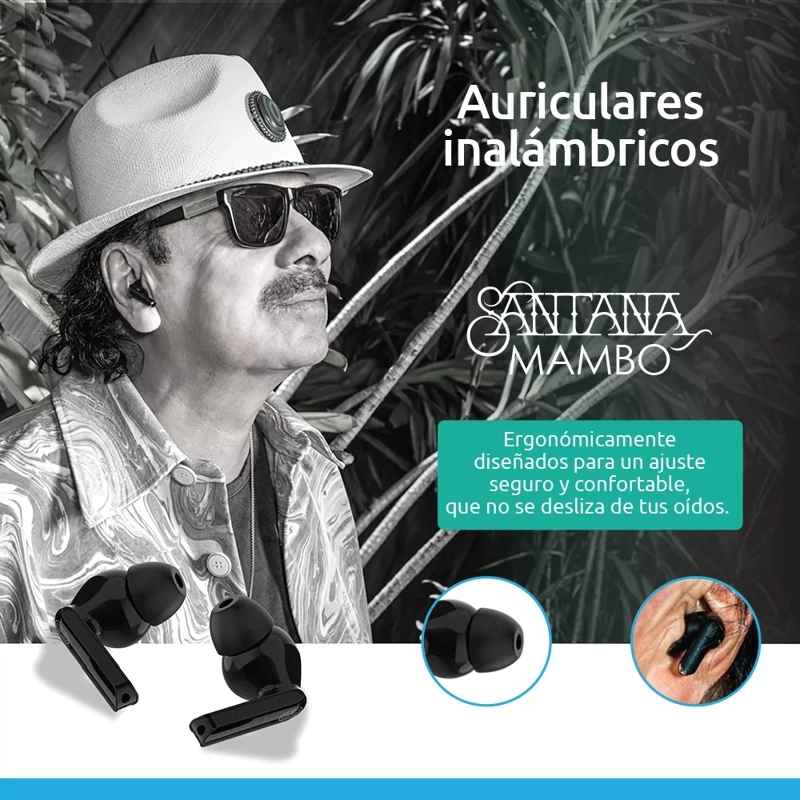 SANTANA MAMBO AURICULARES INALAMBRICOS CON BLUETOOTH - 8