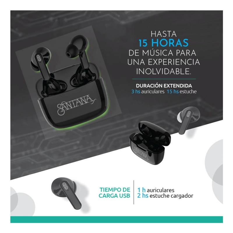 SANTANA MAMBO AURICULARES INALAMBRICOS CON BLUETOOTH 2 UND - 5