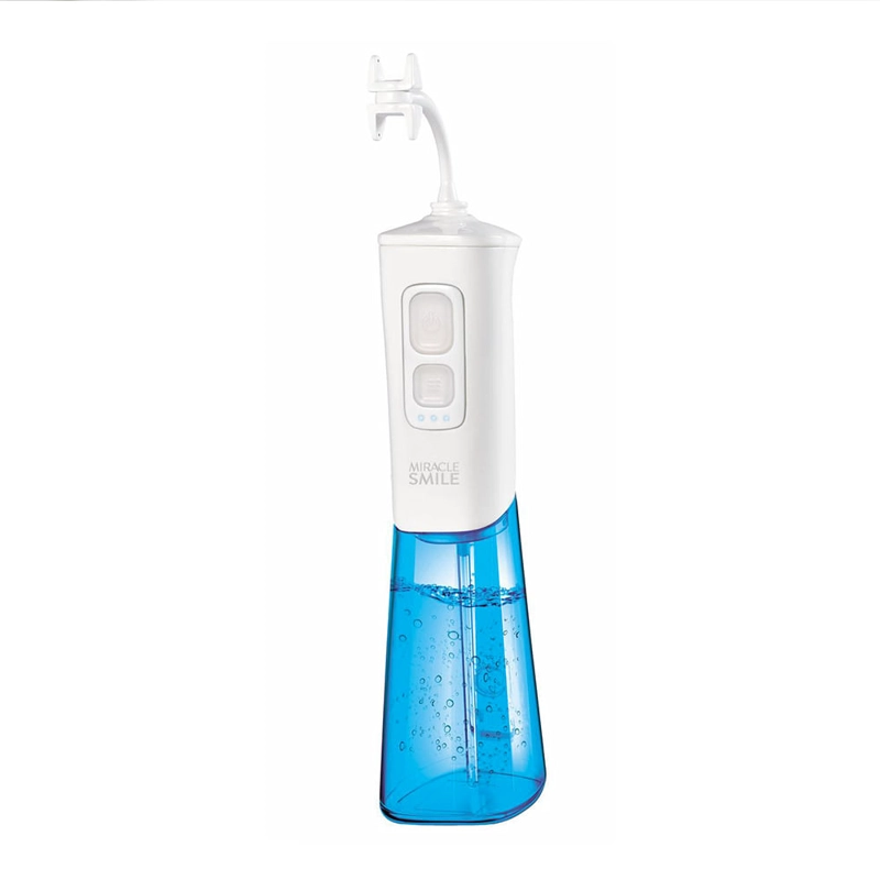 IRRIGADOR DENTA Y CABLE DE CARGA USB MIRACLE SMILE L + 3 CABEZALES - 1