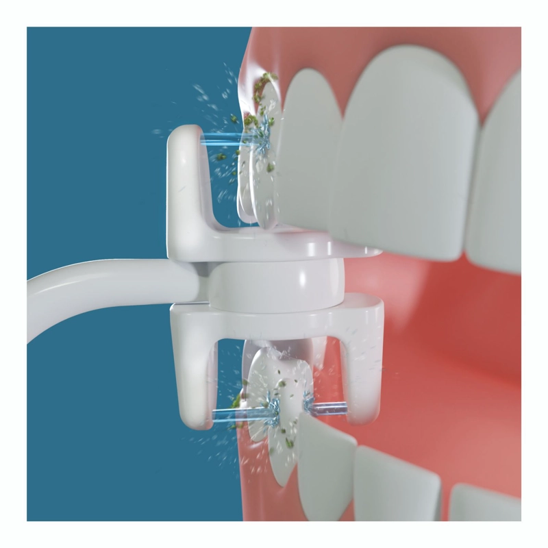 IRRIGADOR DENTA Y CABLE DE CARGA USB MIRACLE SMILE L + 3 CABEZALES - 8