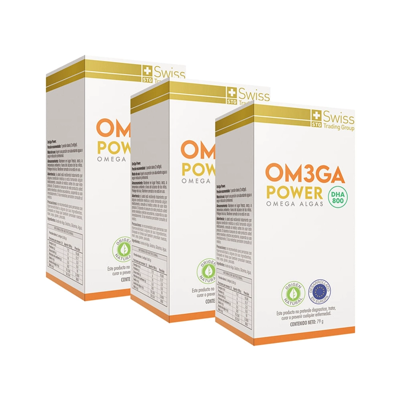 SUPLEMENTO ALIMENTICIO SWISS NATURE LABS OMEGA 3 POWER - TRES FRASCOS CON 60 UNIDADES CADA UNO - 2