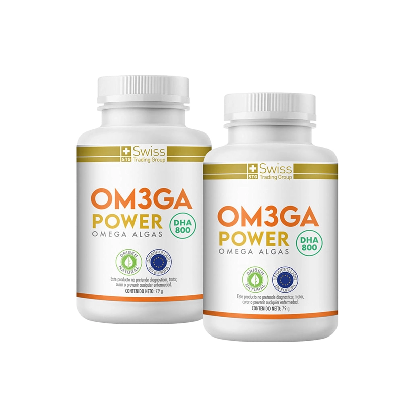 SUPLEMENTO ALIMENTICIO SWISS NATURE LABS OMEGA 3 POWER - DOS FRASCOS CON 60 UNIDADES CADA UNO - 1