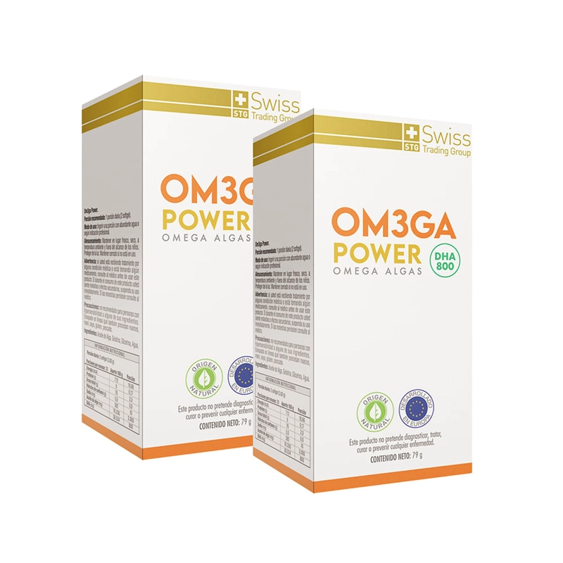 SUPLEMENTO ALIMENTICIO SWISS NATURE LABS OMEGA 3 POWER - DOS FRASCOS CON 60 UNIDADES CADA UNO - 2