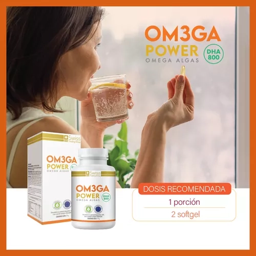 SUPLEMENTO ALIMENTICIO SWISS NATURE LABS OMEGA 3 POWER - DOS FRASCOS CON 60 UNIDADES CADA UNO - 9
