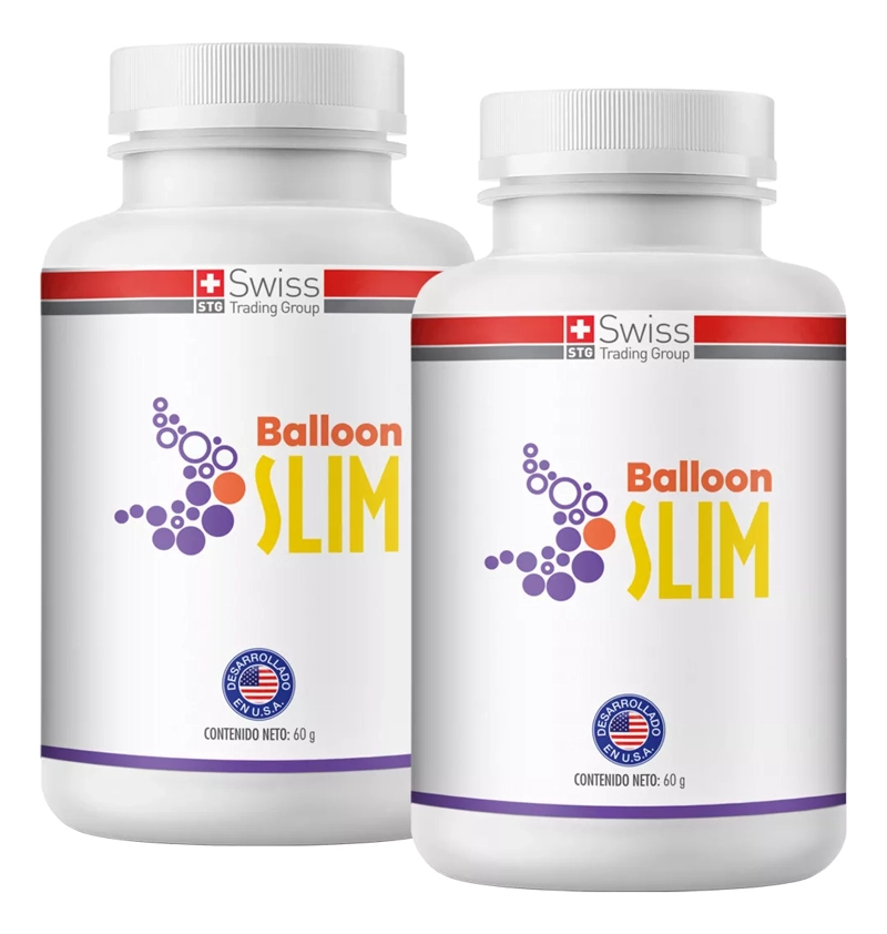 SUPLEMENTO ALIMENTICIO SWISS NATURE LABS BALLOON SLIM 2 FRASCOS CON 120 CAPSULAS CADA UNO - 1