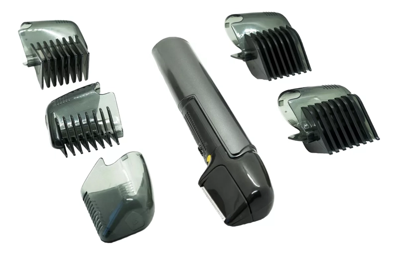 AFEITADORA SWISS NATURE LABS TRIM-MAX SET TRIMMER RECARGABLE CON 5 ACCESORIOS - 5