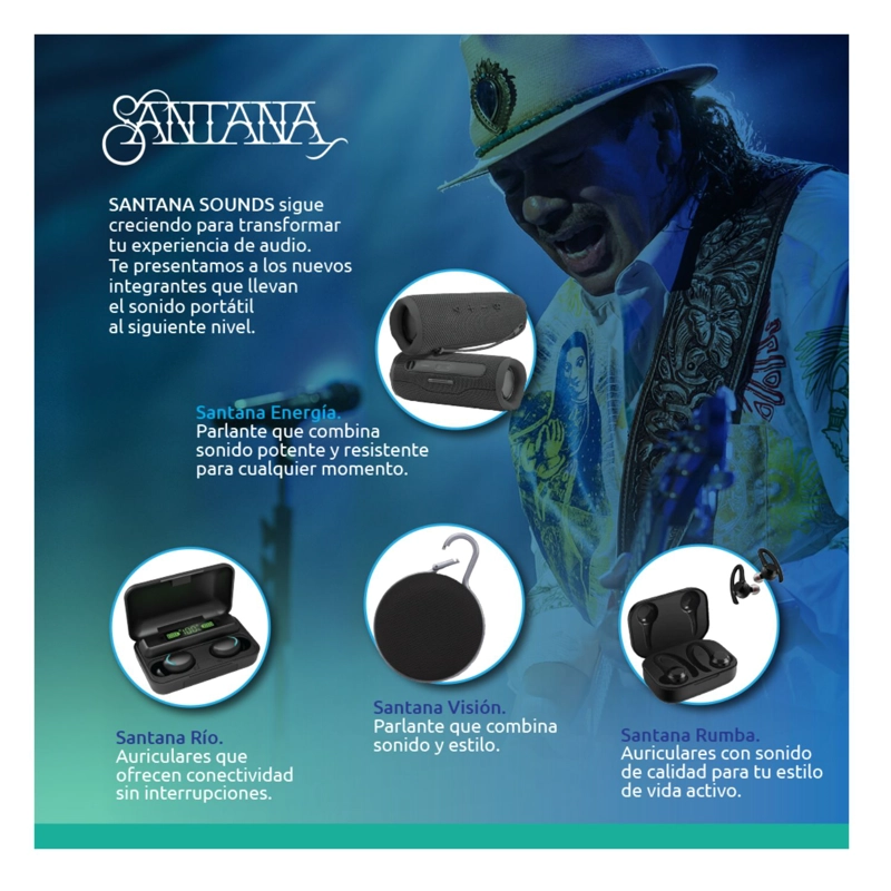 PARLANTE SWISS NATURE LABS SANTANA VISION 1 UNIDAD - 7
