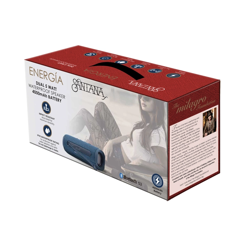 PARLANTE BLUETOOTH SWISS NATURE LABS SANTANA ENERGIA 1 UNIDAD - 3