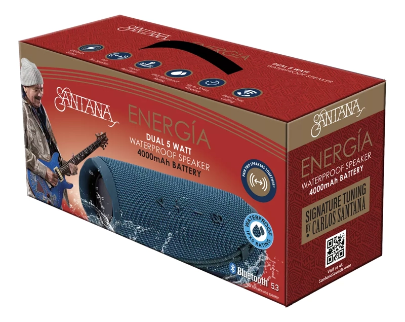 PARLANTE BLUETOOTH SWISS NATURE LABS SANTANA ENERGIA 1 UNIDAD - 9