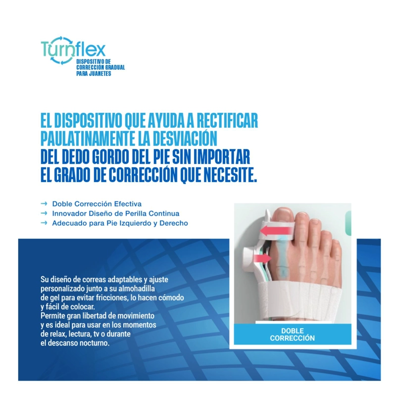 CORRECTOR JUANETES SWISS NATURE LABS TURN FLEX DOS UNIDADES - 3