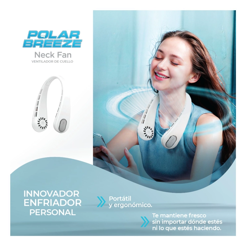 POLAR BREEZE NECK VENTILADOR DE CUELLO PORTATIL - 4