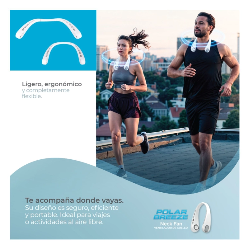 POLAR BREEZE NECK VENTILADOR DE CUELLO PORTATIL - 5