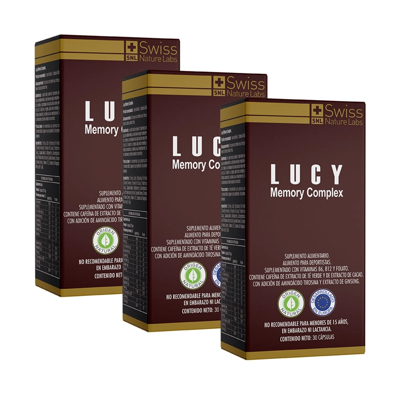 LUCY MEMORY MEMORIA ENFOQUE CLARIDAD MENTAL PARA 3 MESES - 2