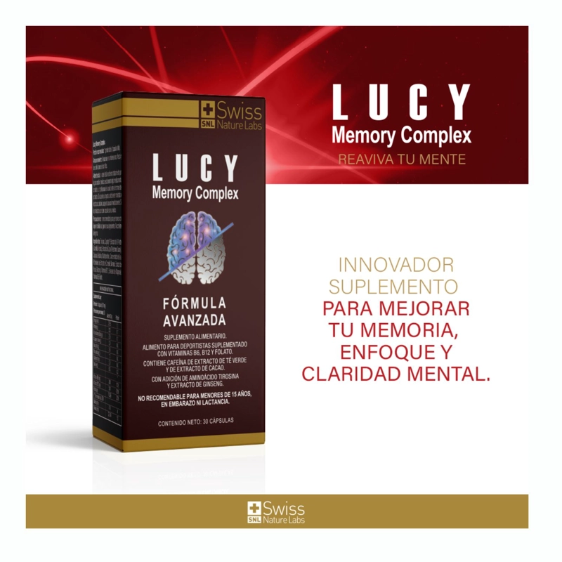 LUCY MEMORY MEMORIA ENFOQUE CLARIDAD MENTAL PARA 3 MESES - 5