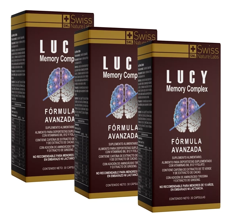 LUCY MEMORY MEMORIA ENFOQUE CLARIDAD MENTAL PARA 3 MESES - 9
