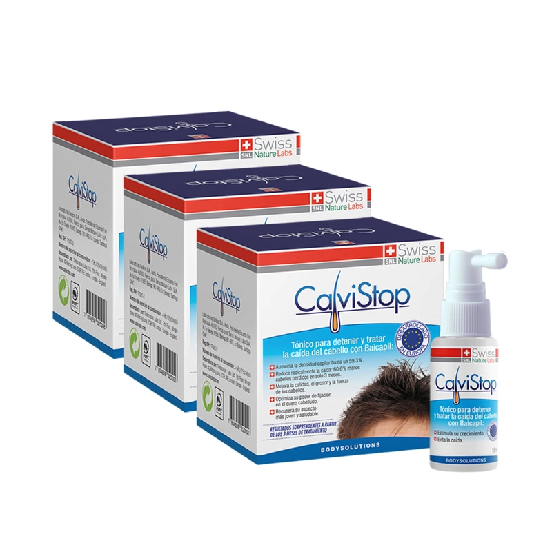 CALVISTOP TONICO ANTI-CAIDA PARA 3 MESES - 2