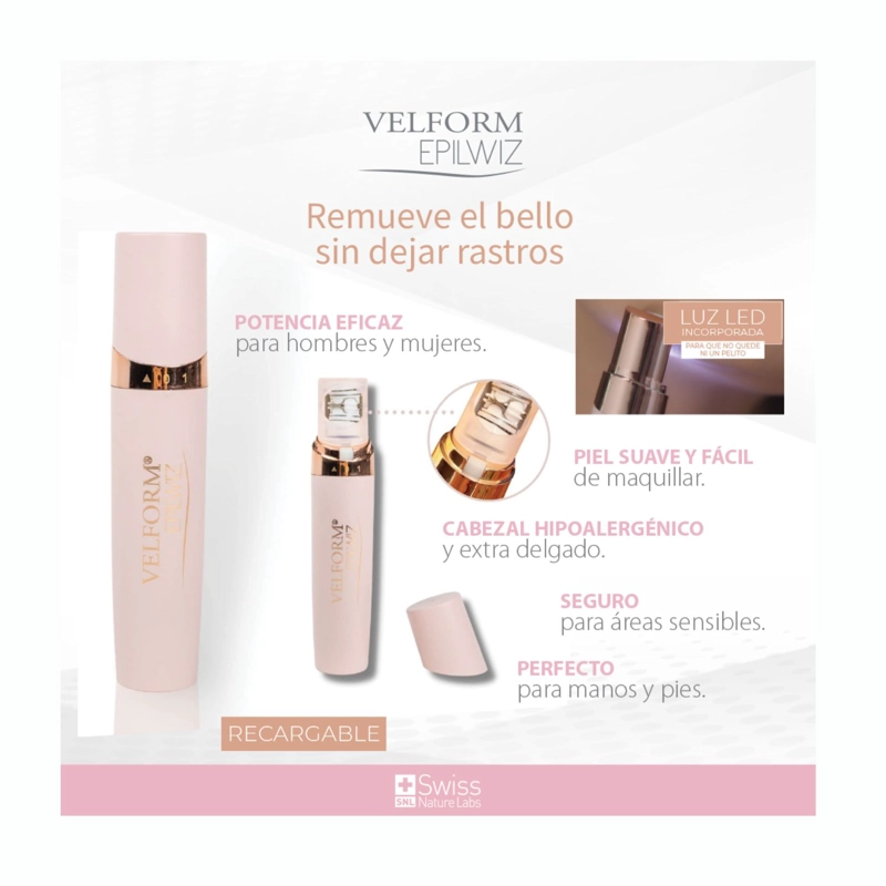 EPILWIZ DEPILADORA PORTATIL DE VELLO FACIAL 1 UND. - 5