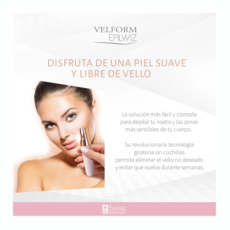 EPILWIZ DEPILADORA PORTATIL DE VELLO FACIAL 1 UND. - 7