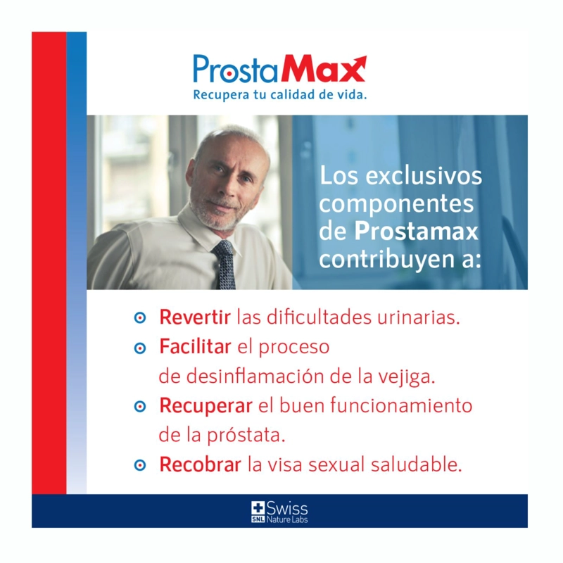 PROSTAMAX SUPLEMENTO CUIDADO PROSTATA PARA 1 MES - 5