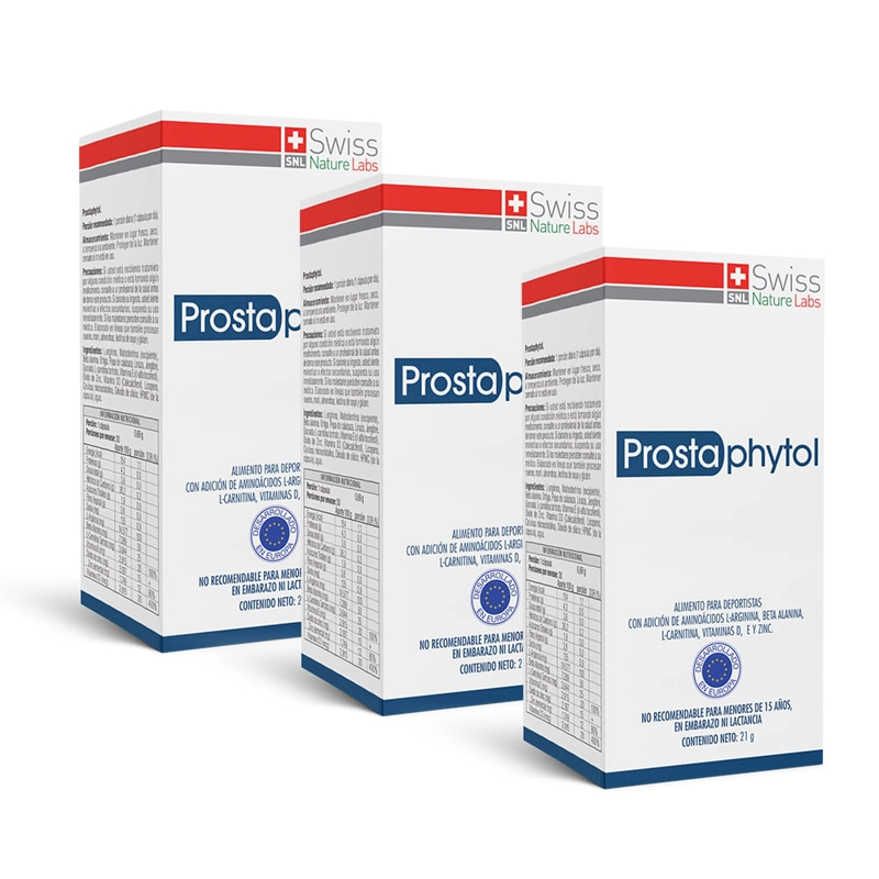 PROSTAPHYTOL SUPLEMENTO CUIDADO PROSTATA PARA 3 MESES - 2